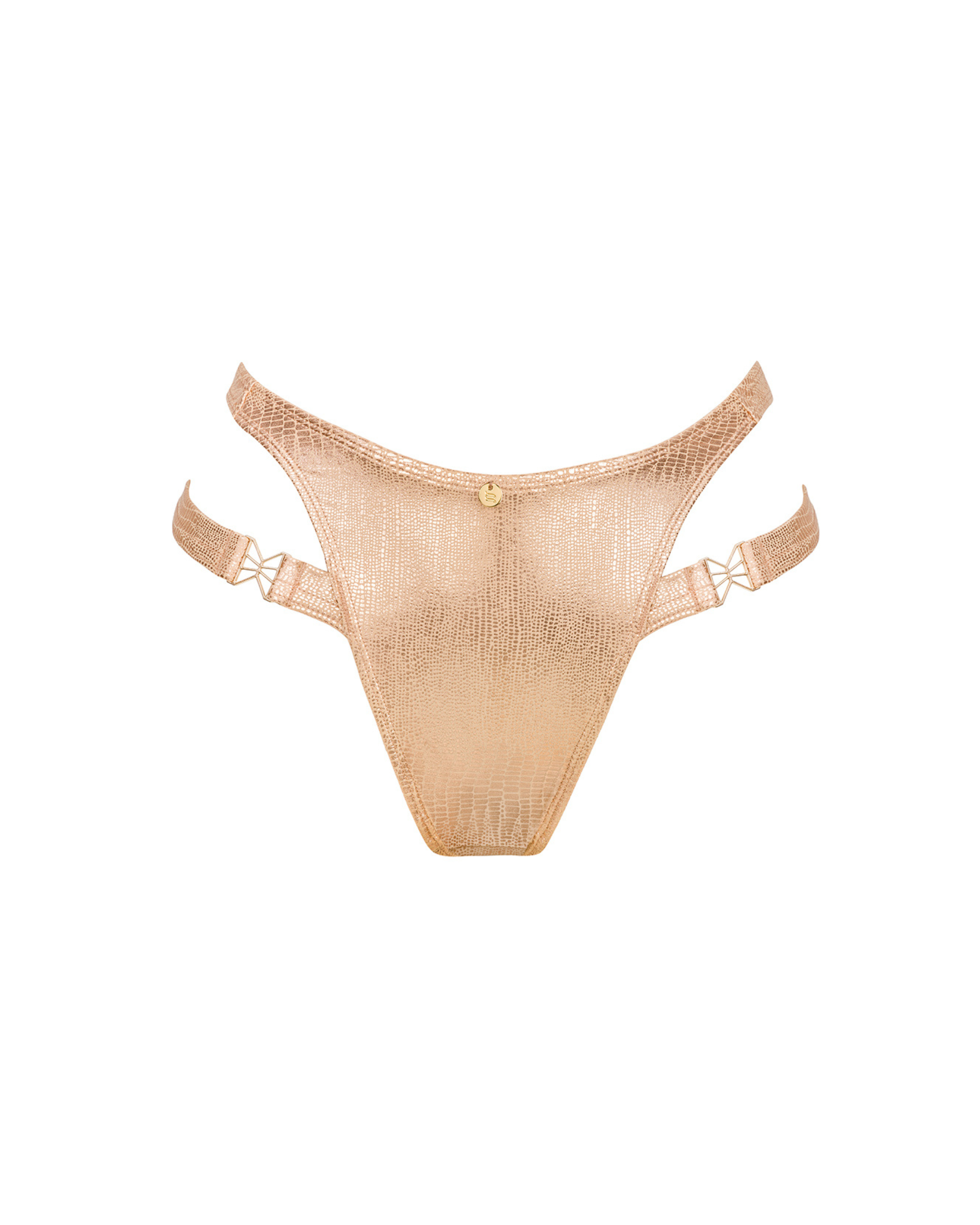Gold Hip String Bikini