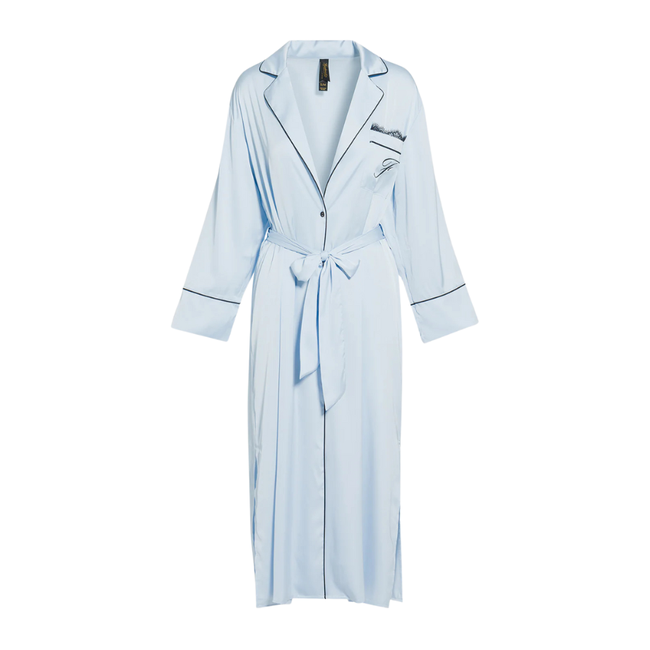 Astoria Satin Button Down Sleep Robe