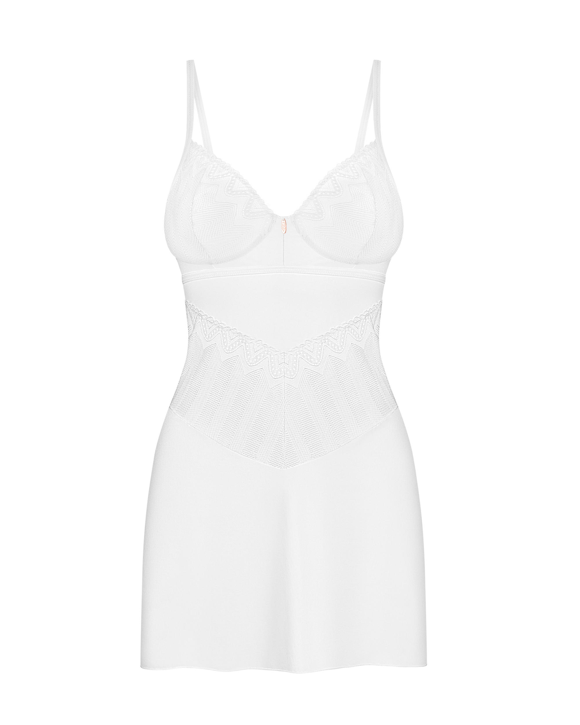 White Underwire Chemise