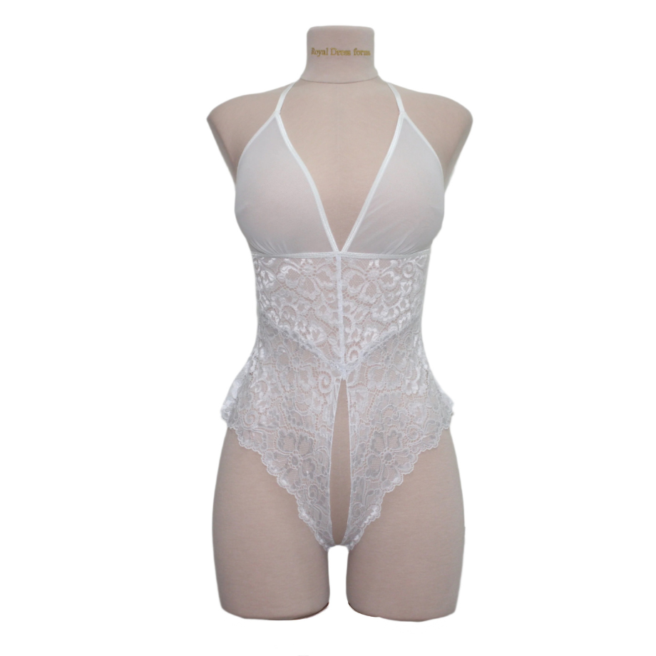 Flirt White Lace Teddy