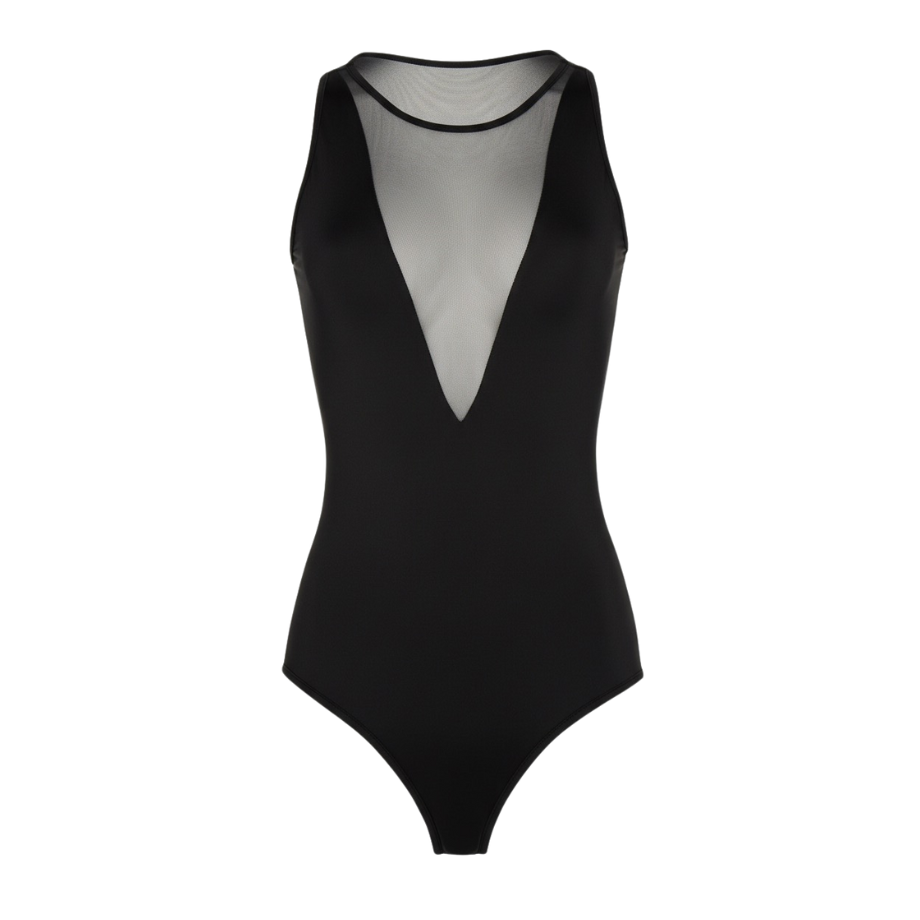 Sanet Microfibre & Mesh Bodysuit
