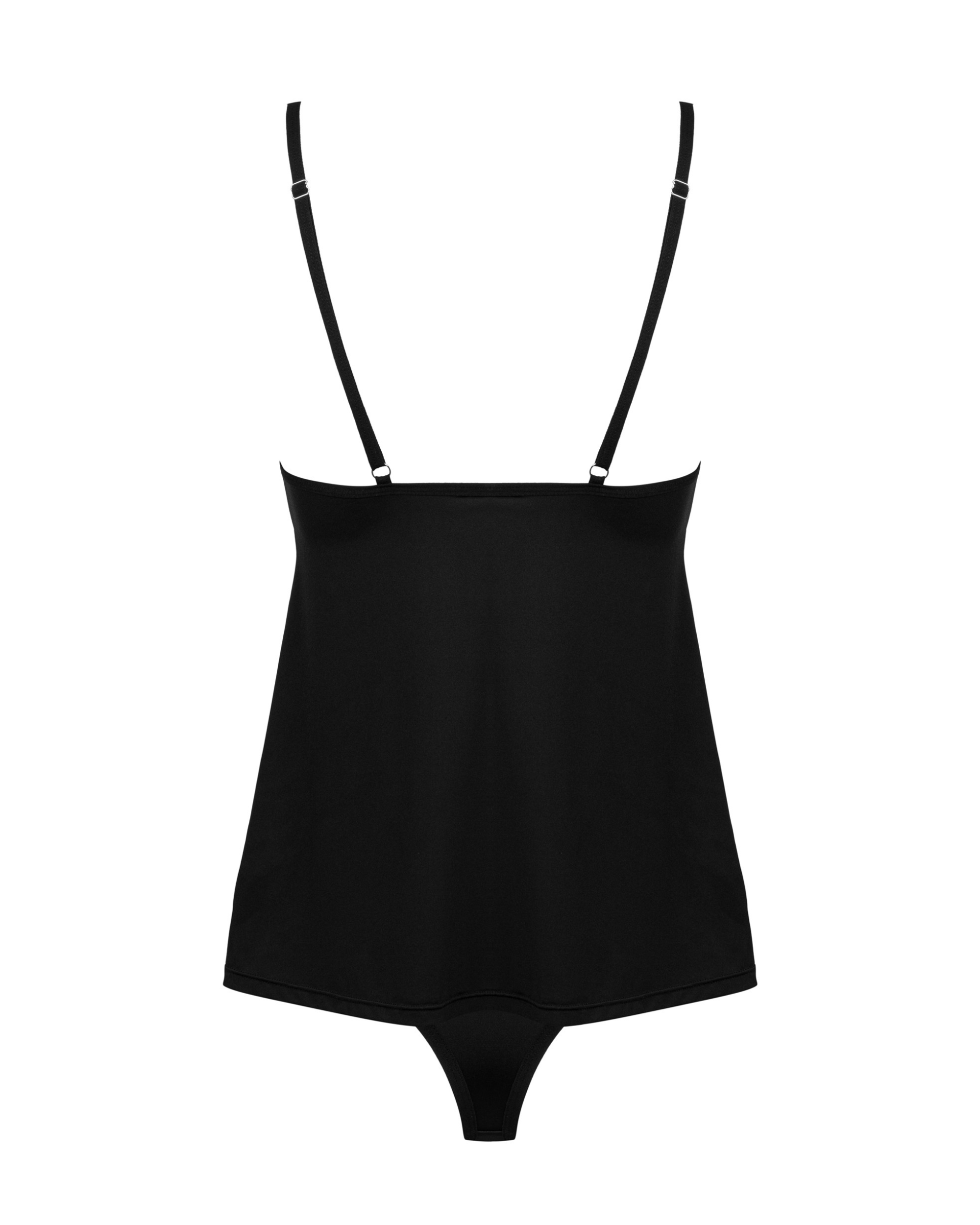 Black Floral Tulle Lace Set