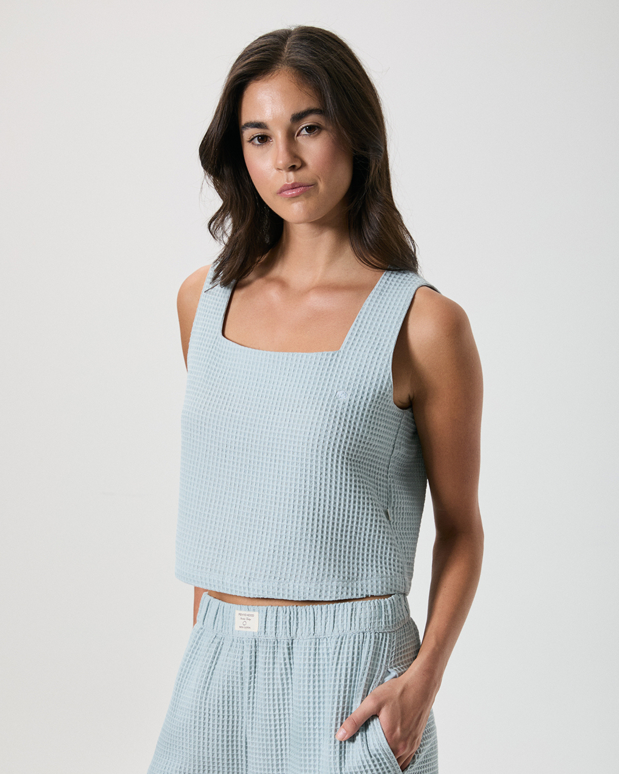 Cotton Sleeveless Pajama Set