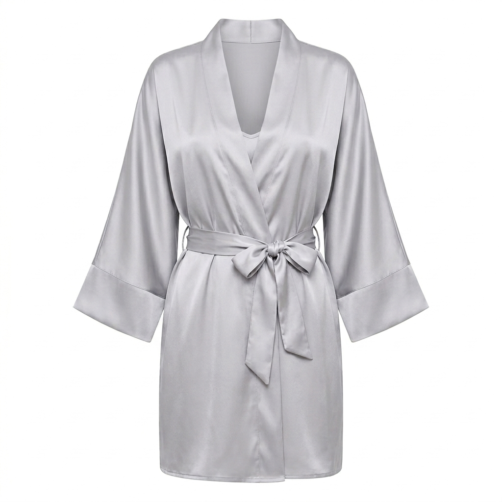 Satin Dressing Gown