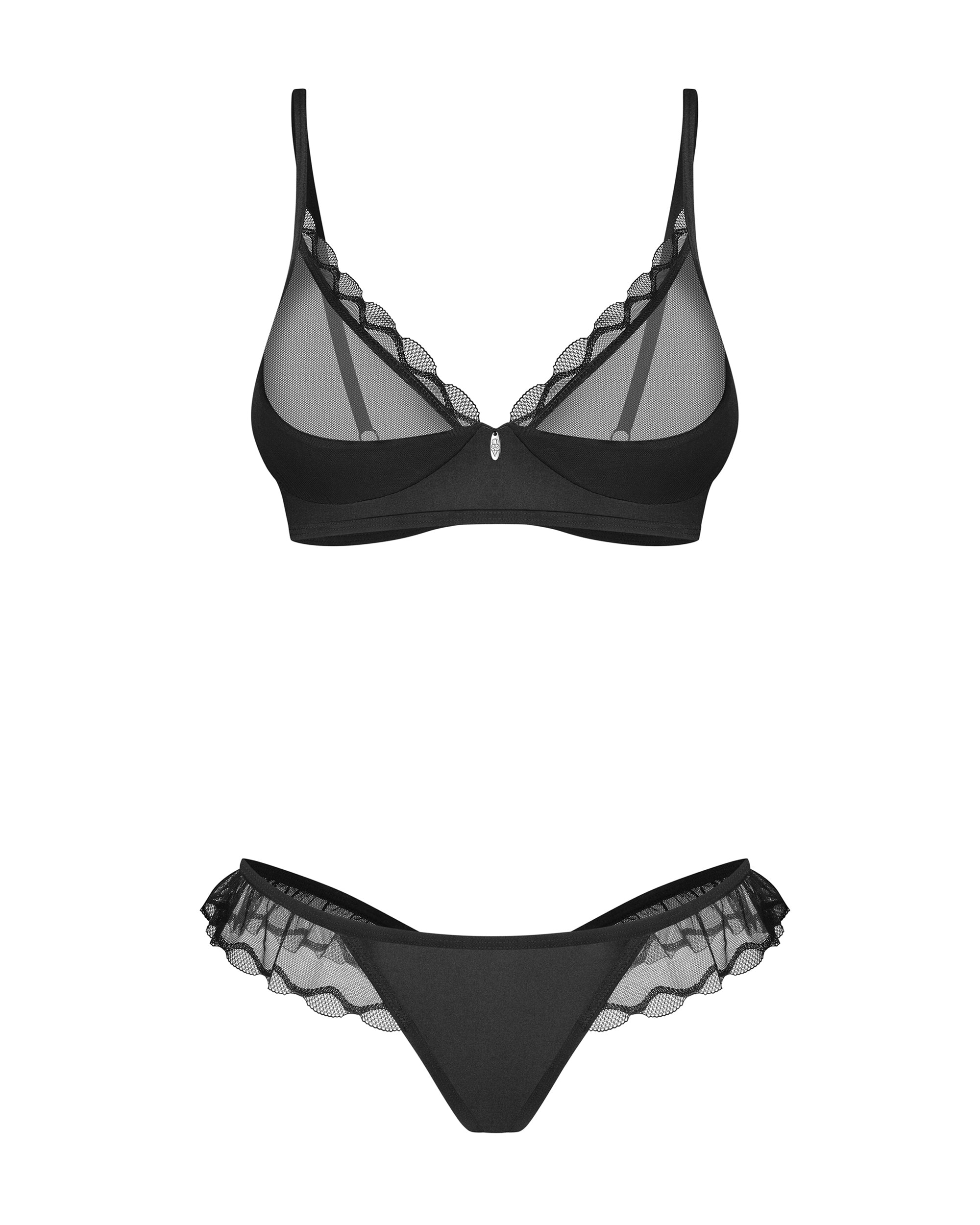 Stelisa Black Lingerie Set