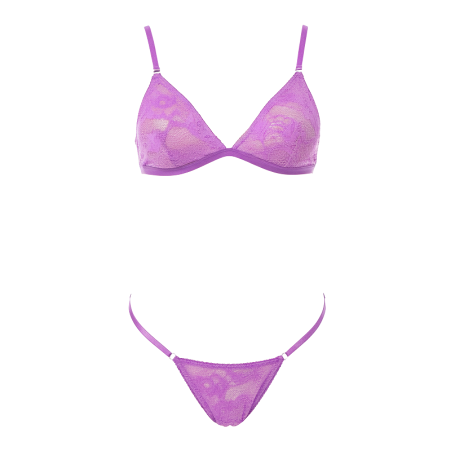 Stretchy lace set