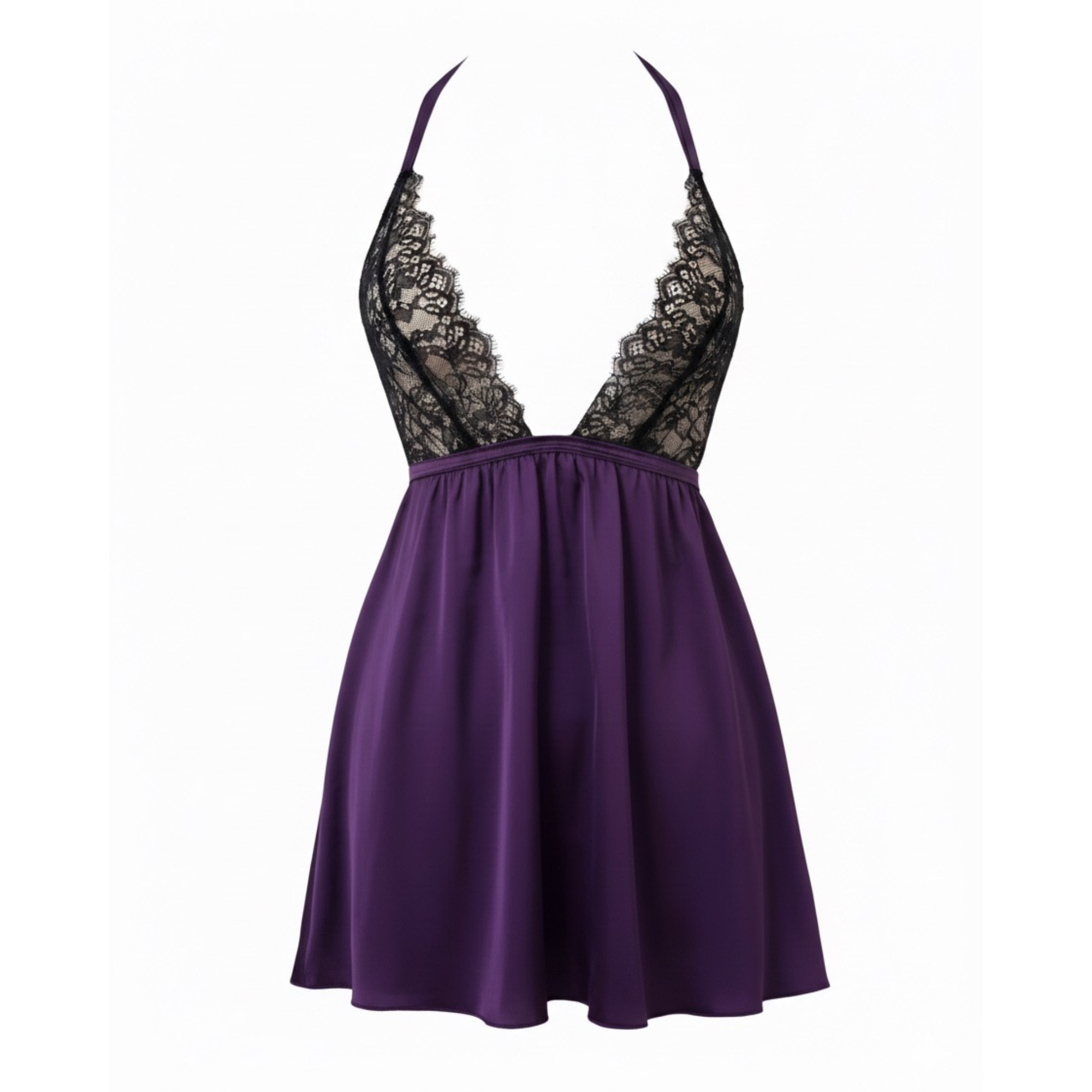 بيبي دول روزاليند من الساتان والدانتيل