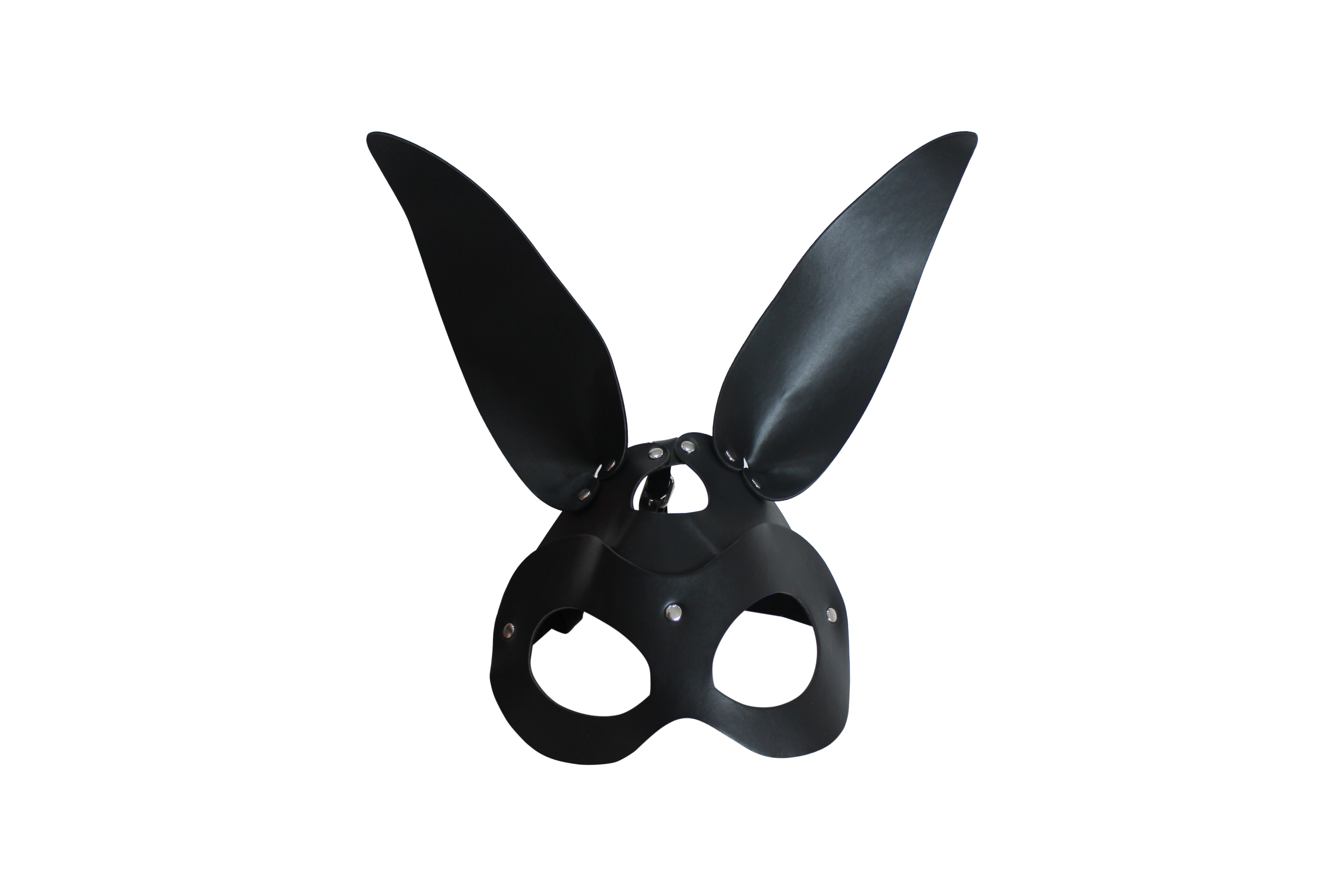 Faux Leather Rabbit Mask - Eiffel Boudoir