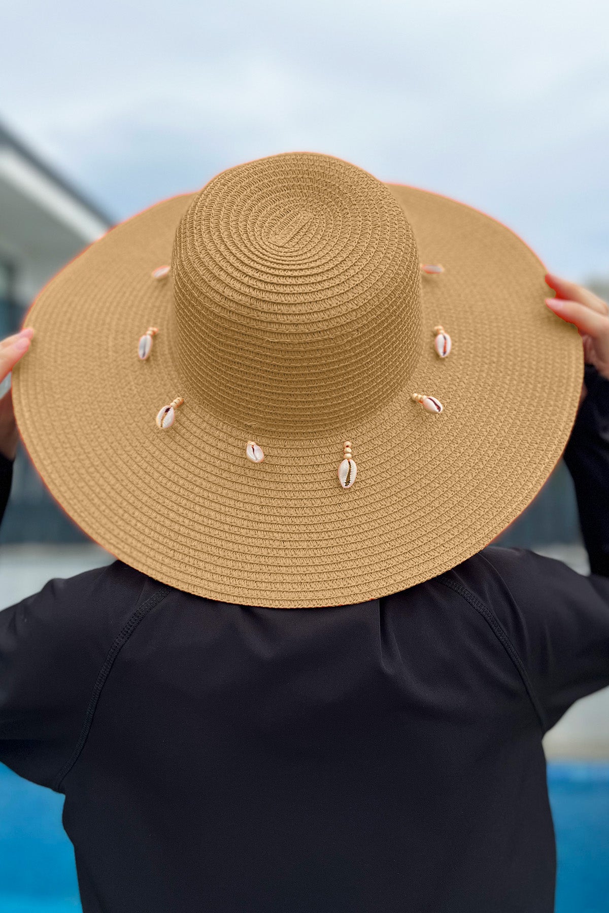 Seashell Straw Hat