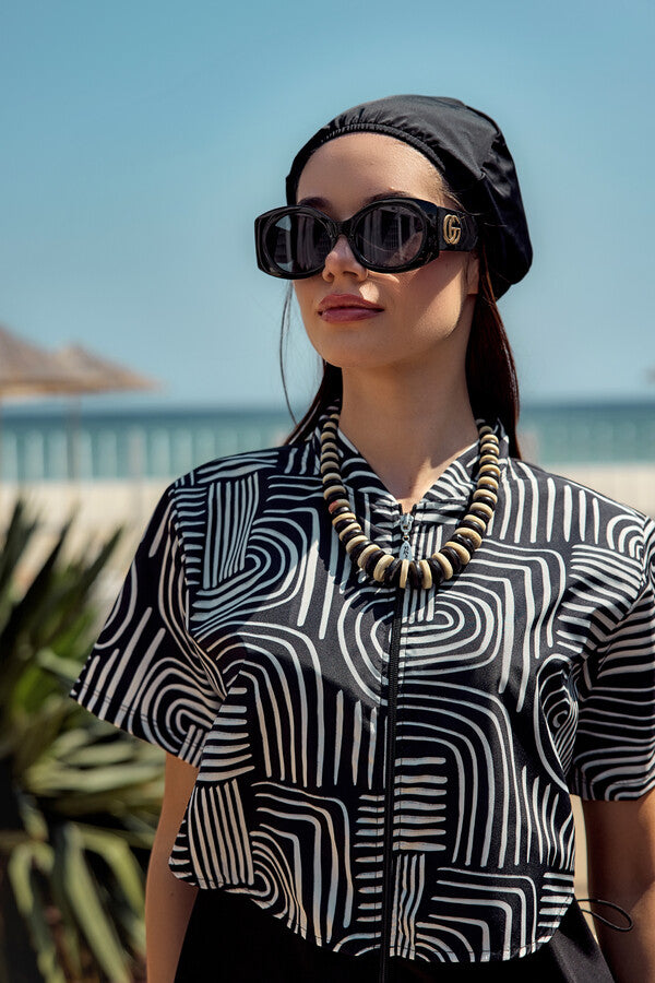 Short Sleeve Swimsuit