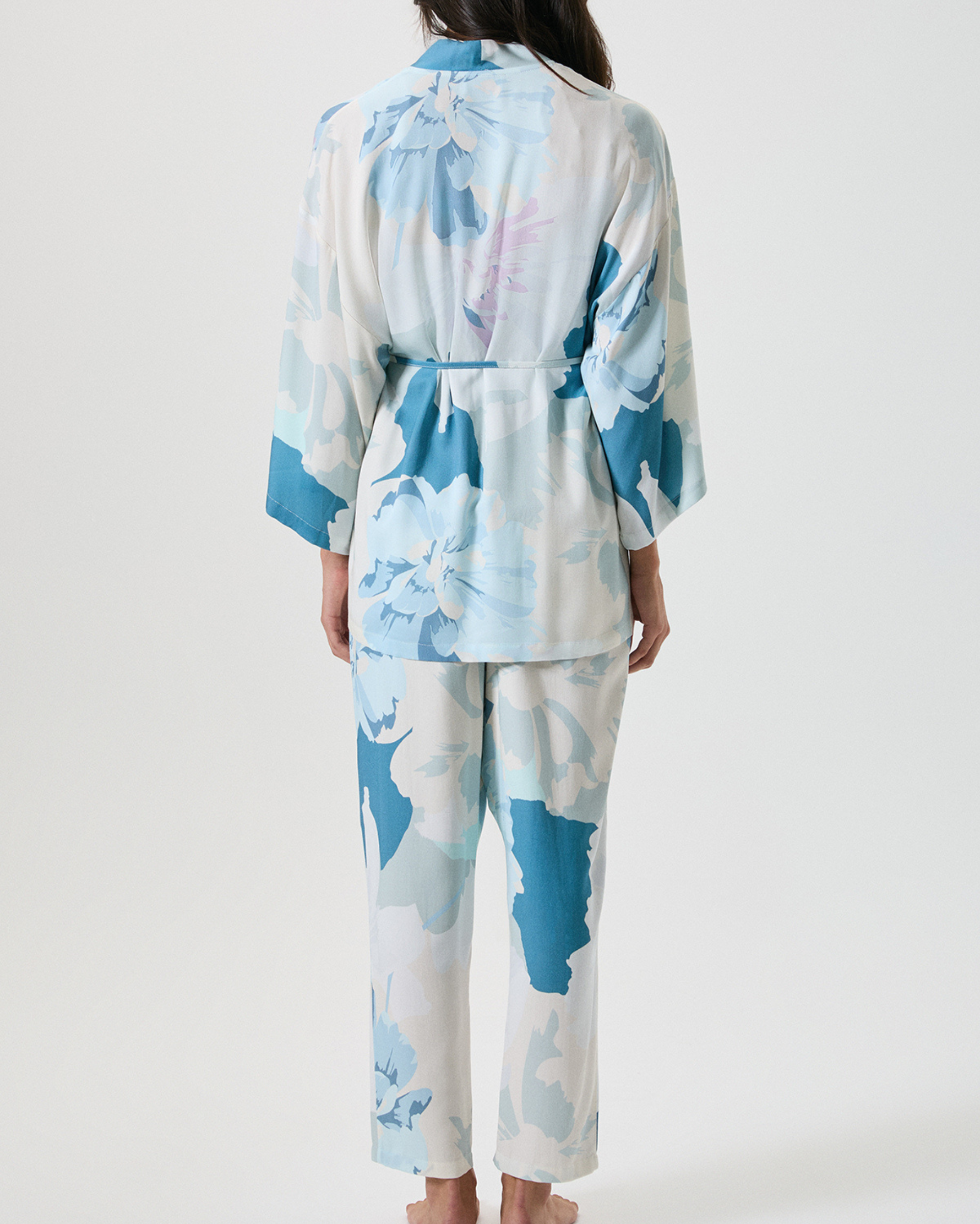 Floral 3-pece pajama set