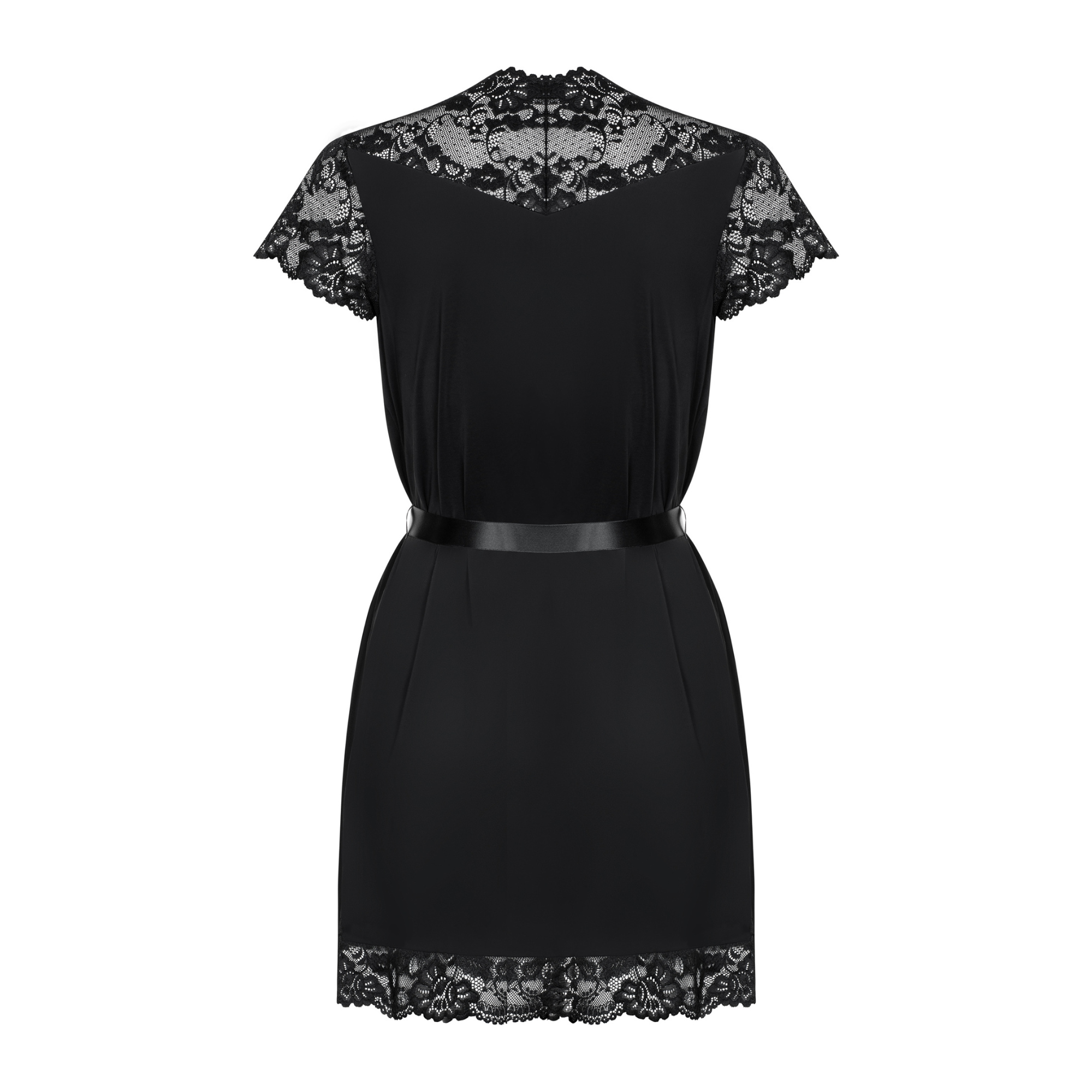 Elegant Lace Peignoir