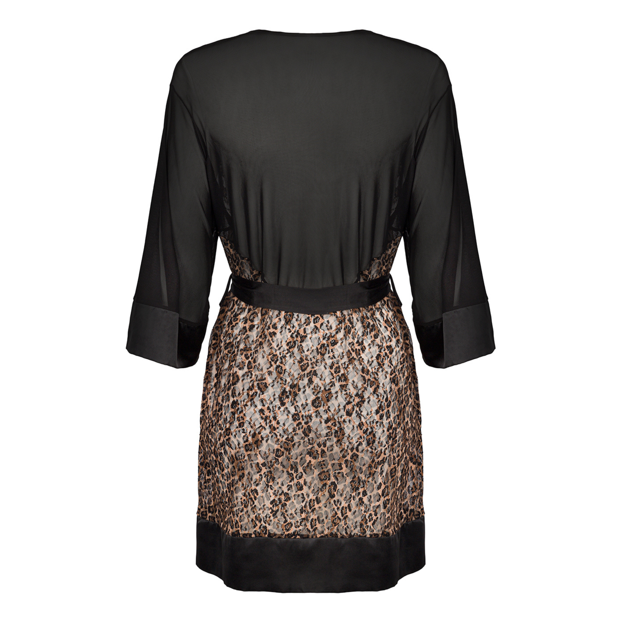 روب نوم اسود بنقشة التايجر– Allunes