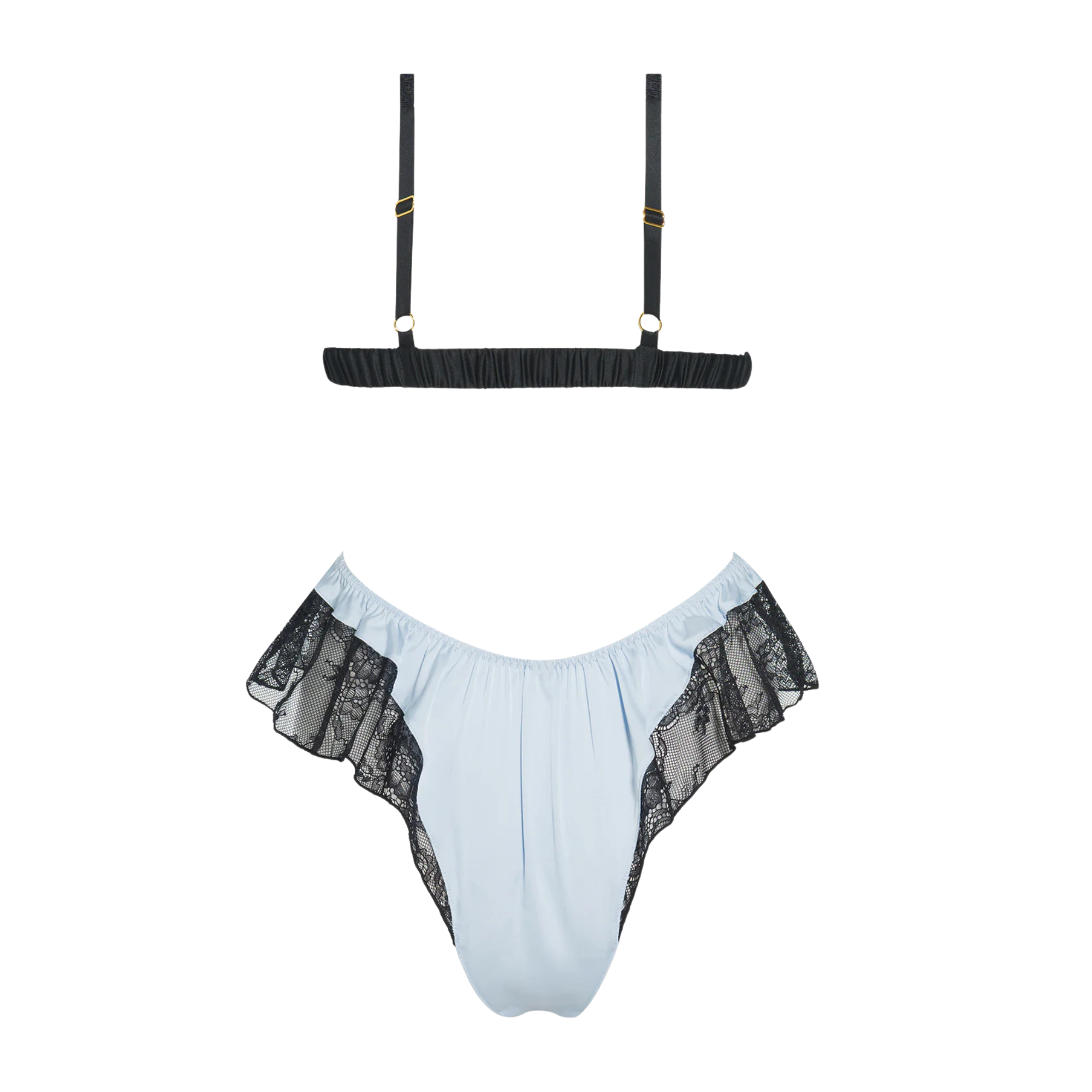 طقم نوم ساتان صدرية وشورت