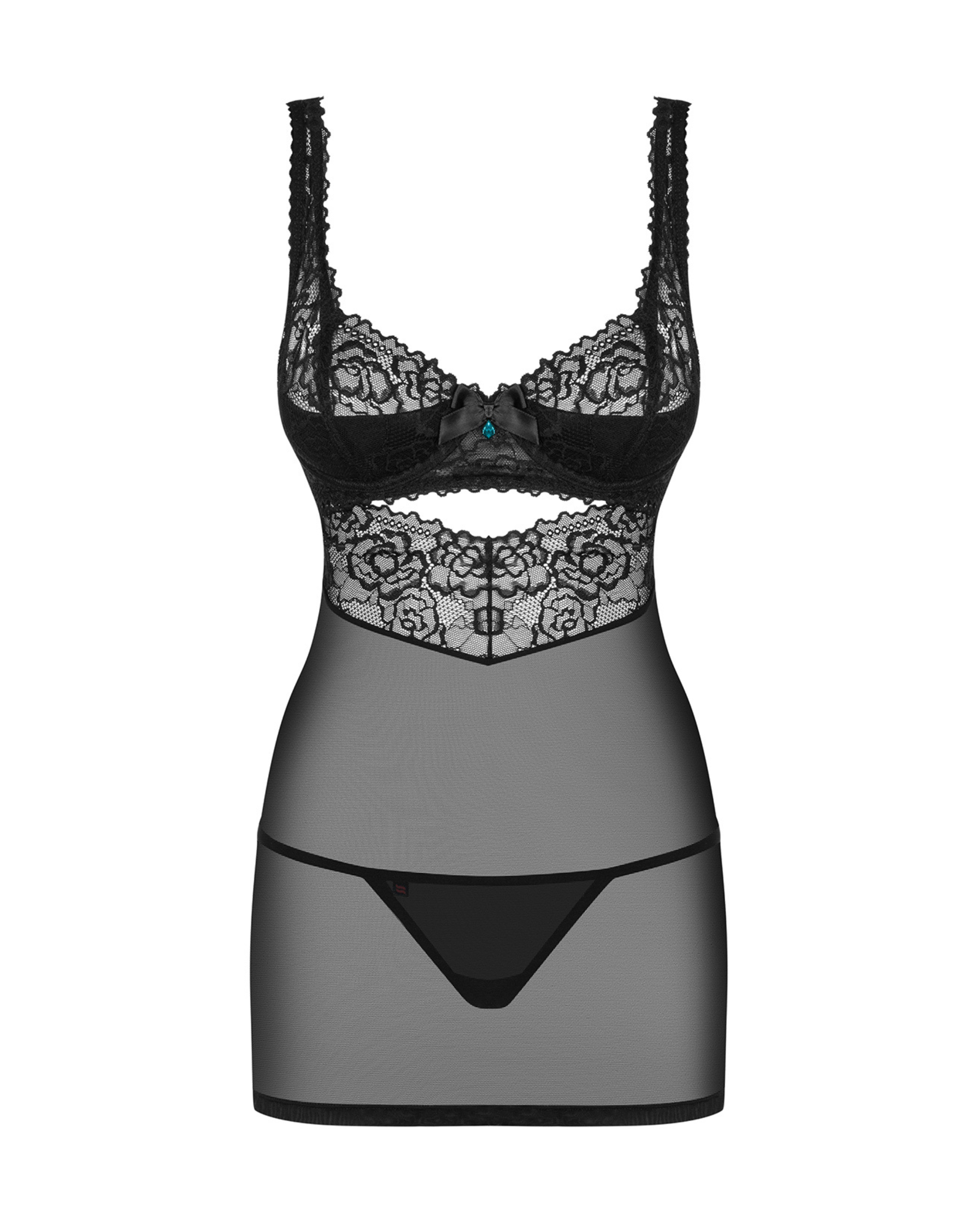Black Lace Chemise