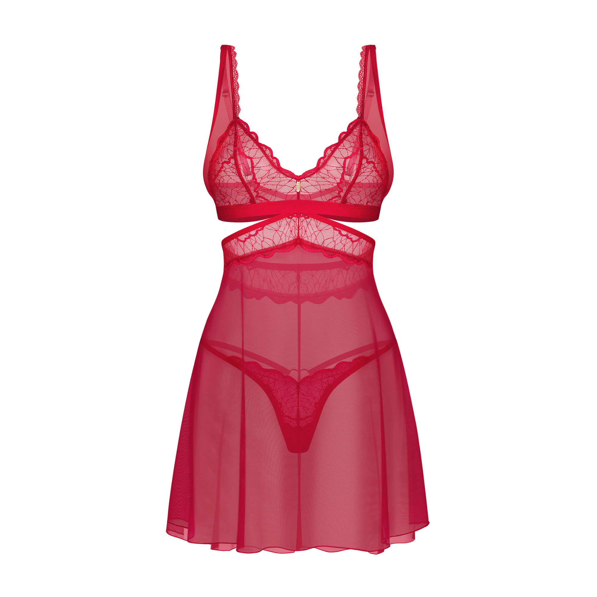 Red Babydoll Set