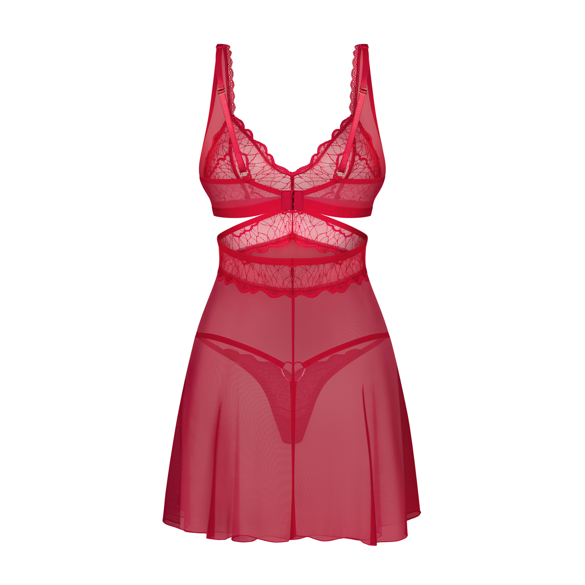 Red Babydoll Set
