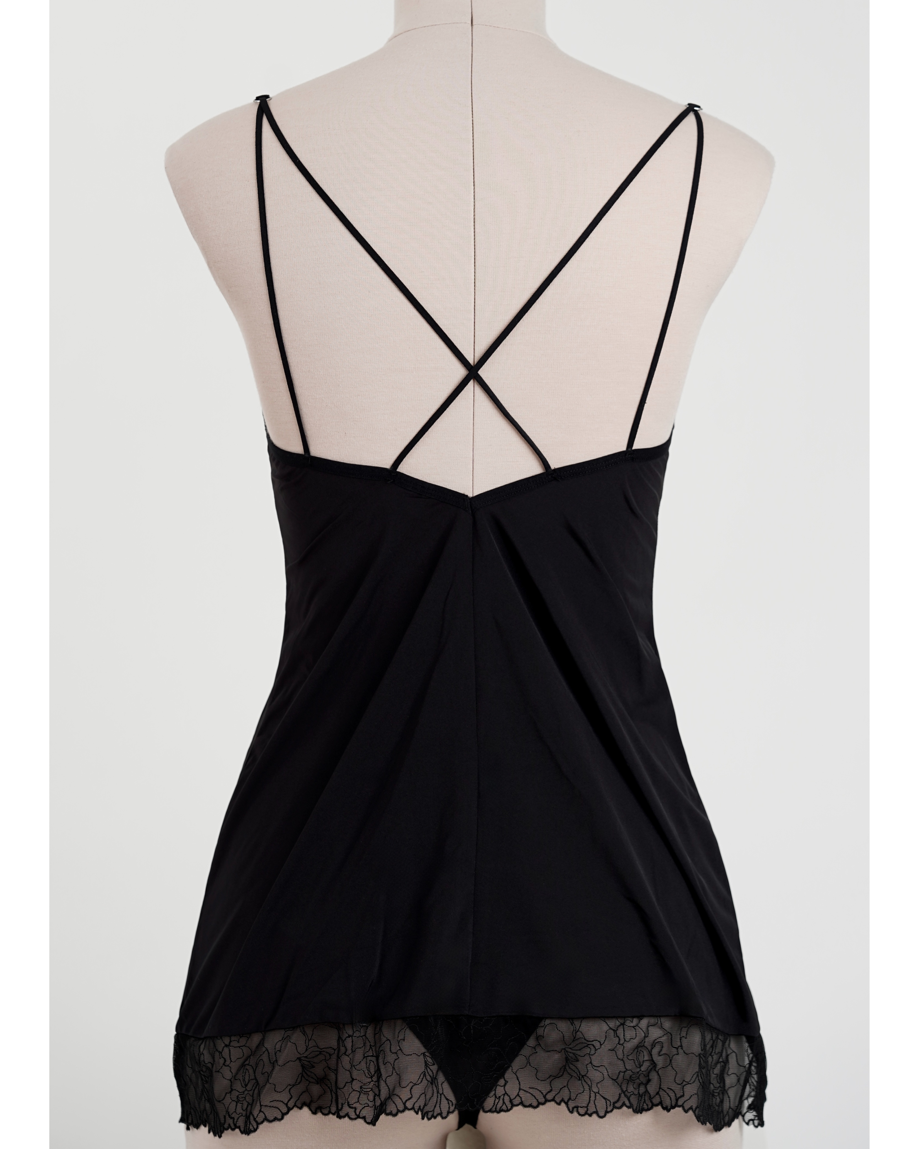 Floral Lace Chemise & Thong