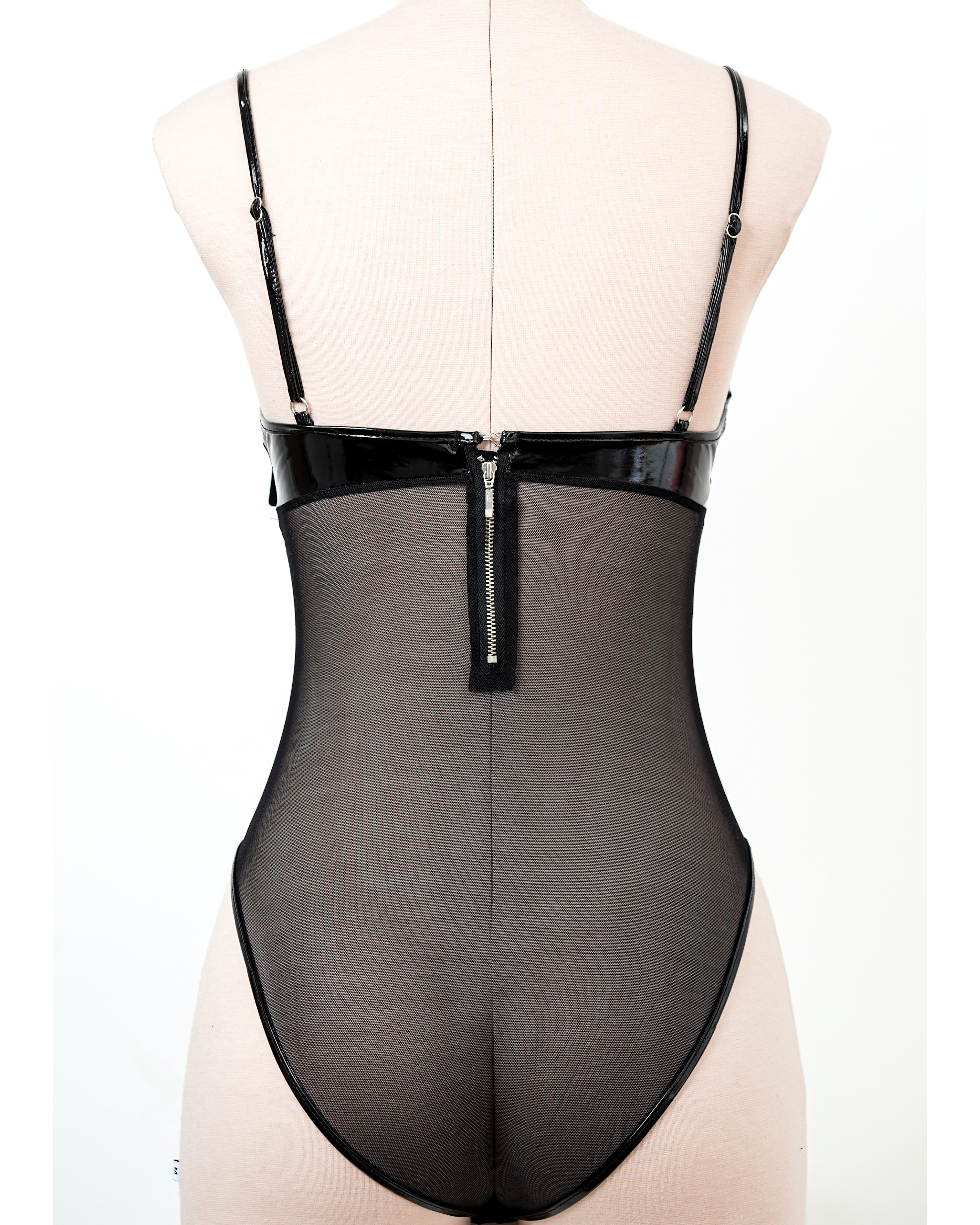 Finesse Vinyl & Mesh Teddy
