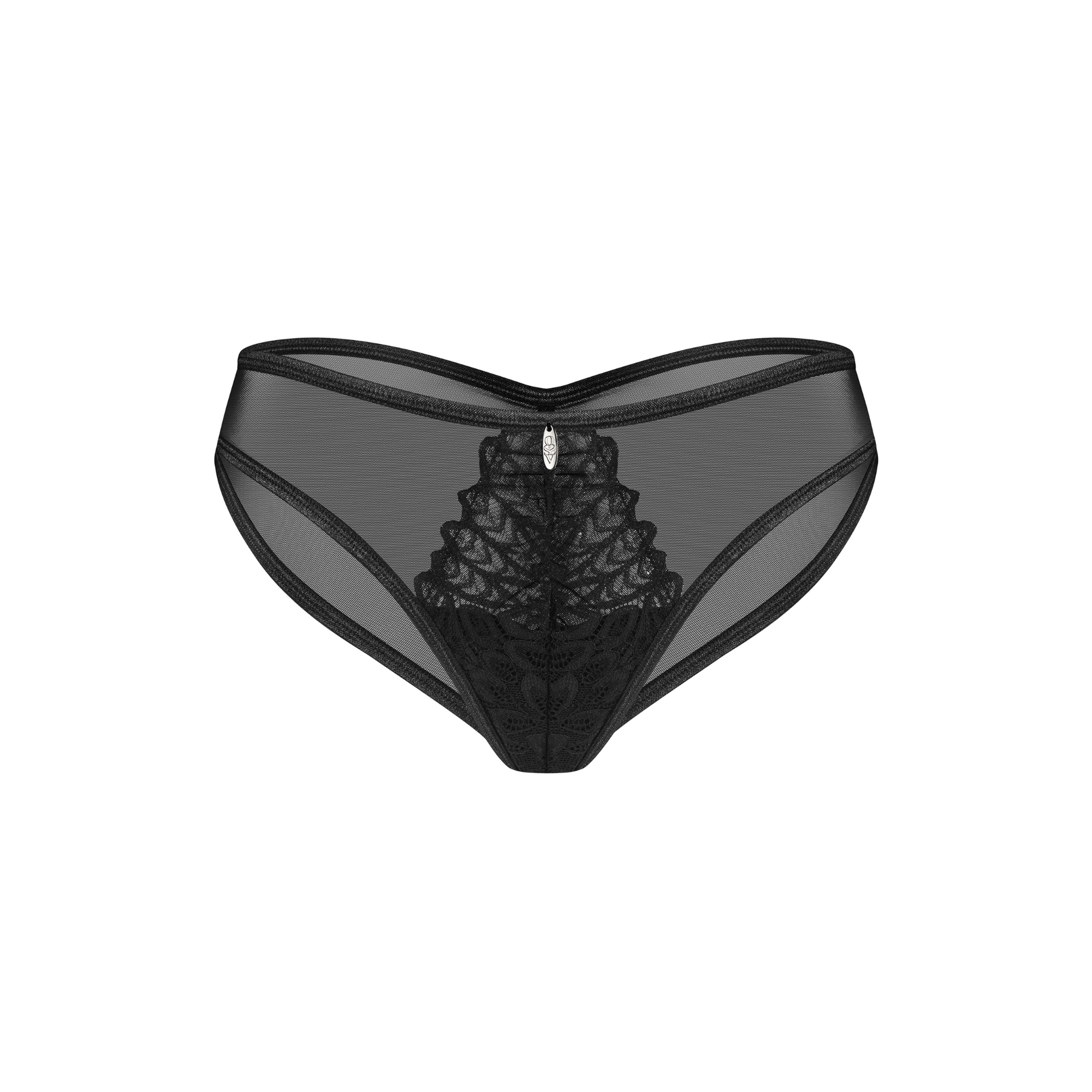 Black Sheer Lace Panty