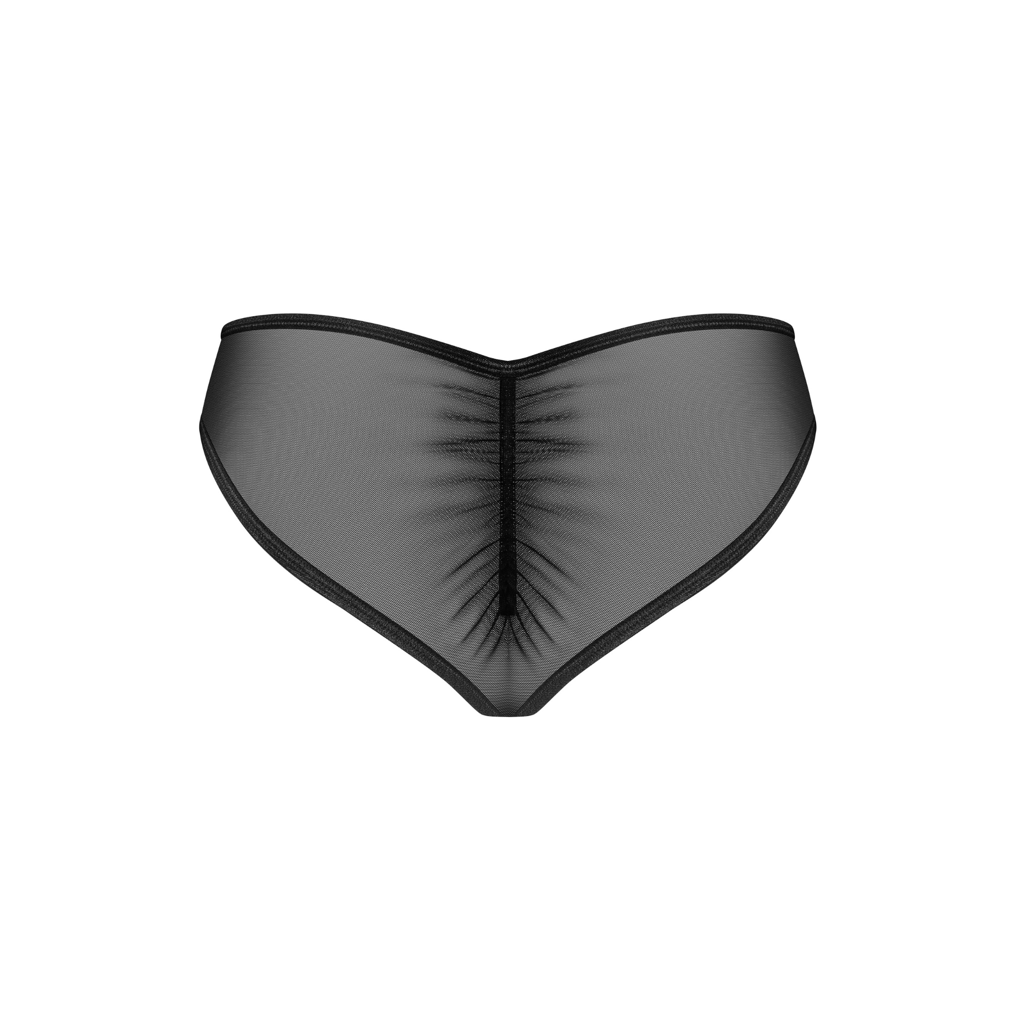 Black Sheer Lace Panty