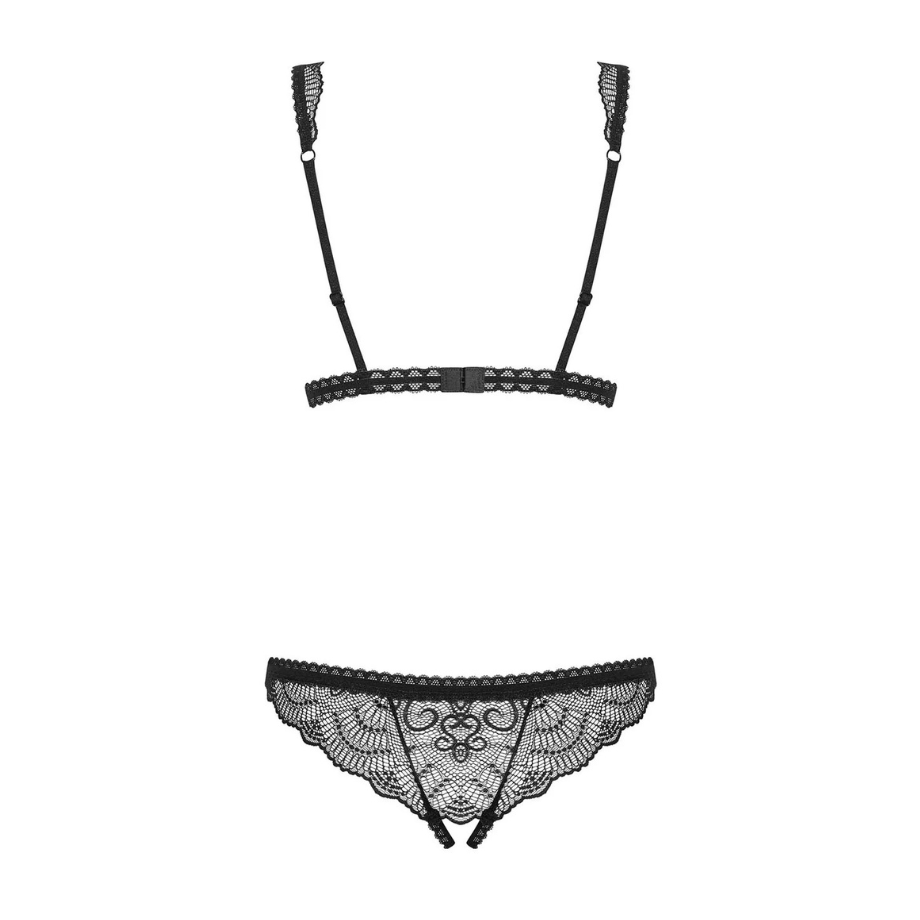 Firella Black Lace Bodysuit