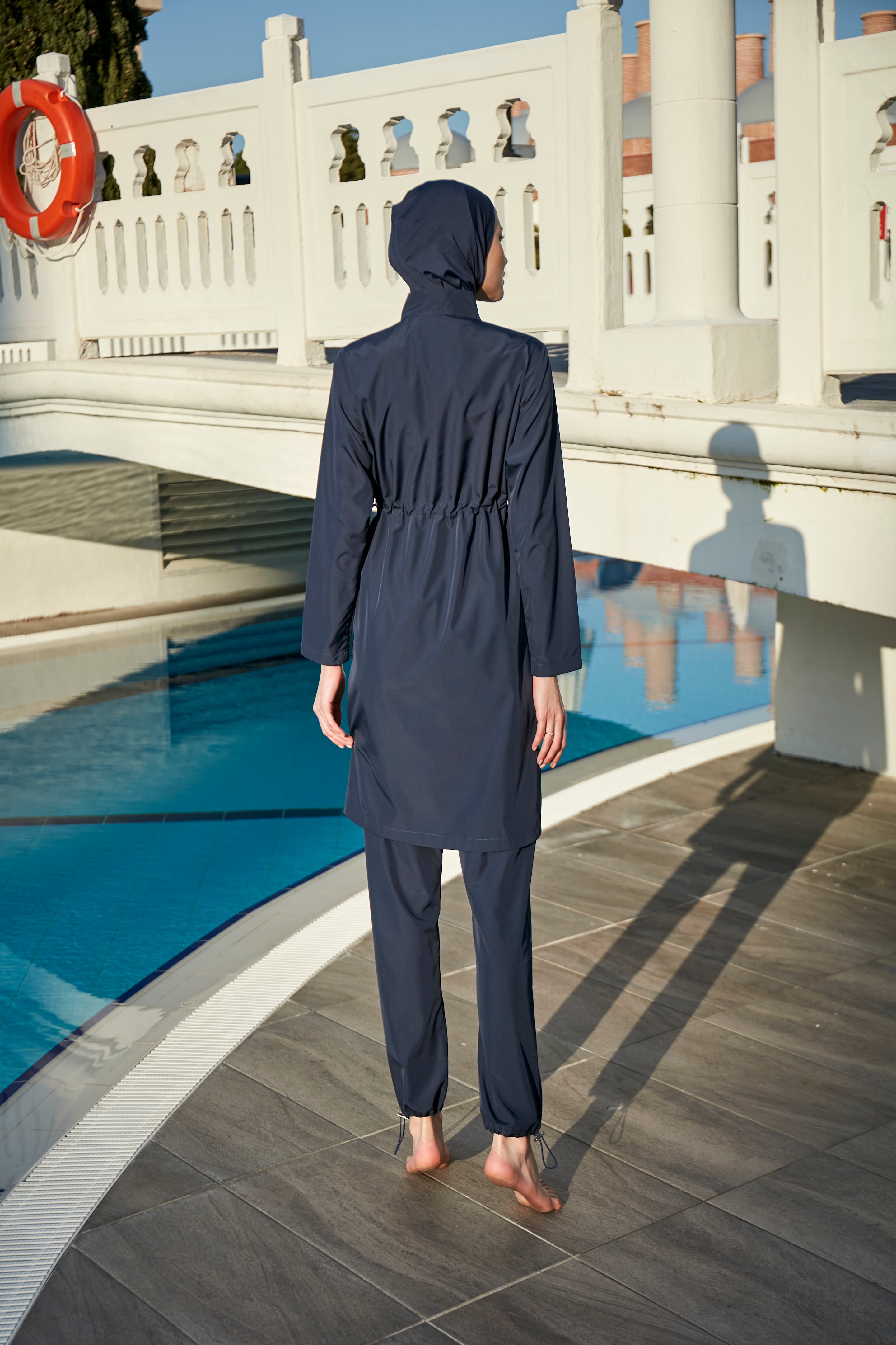 Single Piece Front-Closed Swimsuit