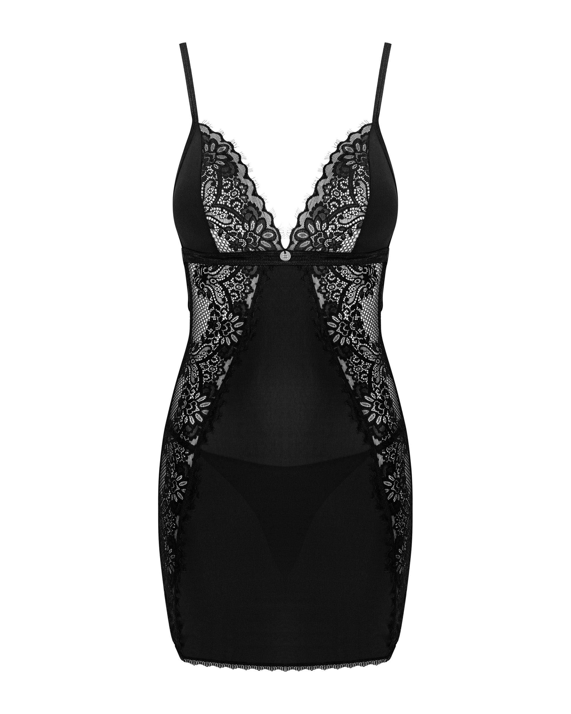 Maderris Sensual Black Chemises