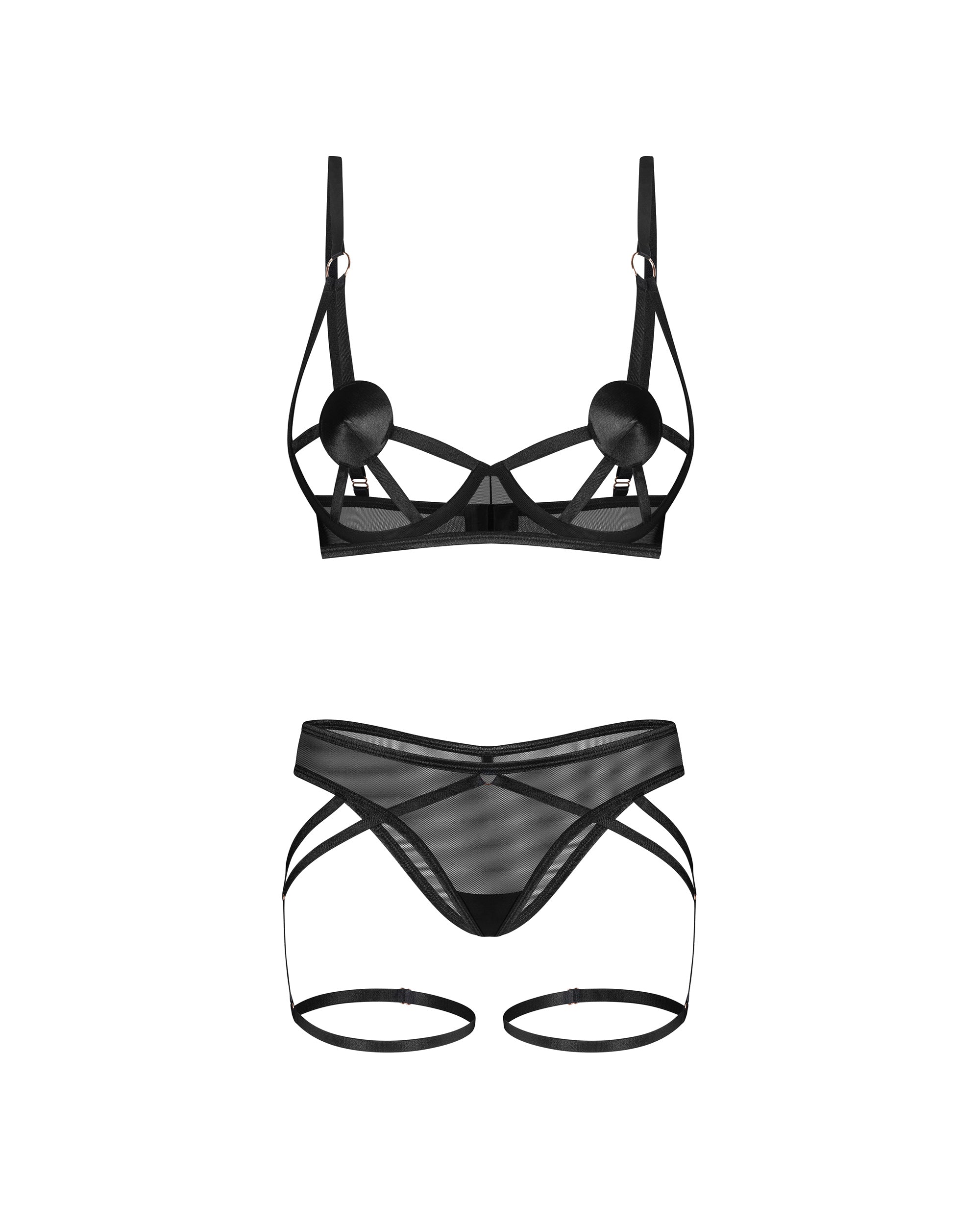 Euridia Strappy Wire Bra & Brief