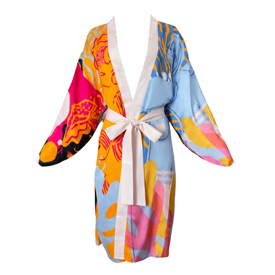 روب سيلينتي دانتيل طويل مزخرف – Celenty