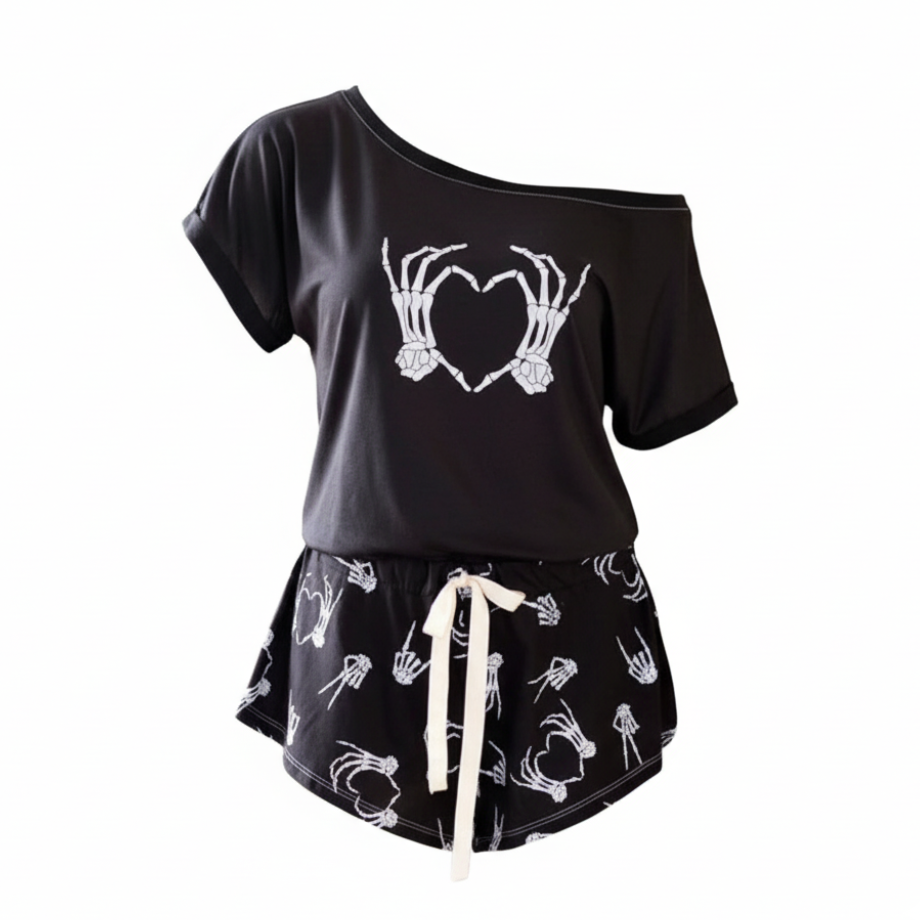 رومبر اسود يجمع بين الأناقة والمرح