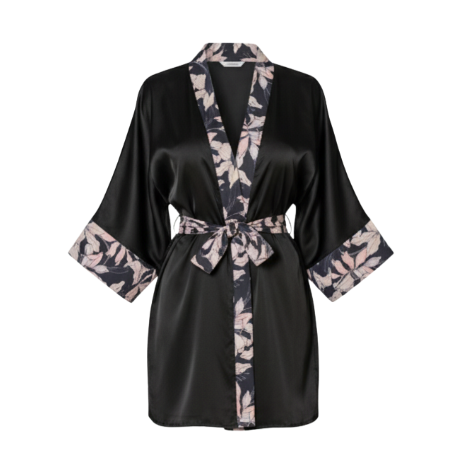 Moluki Elegant Black Robe