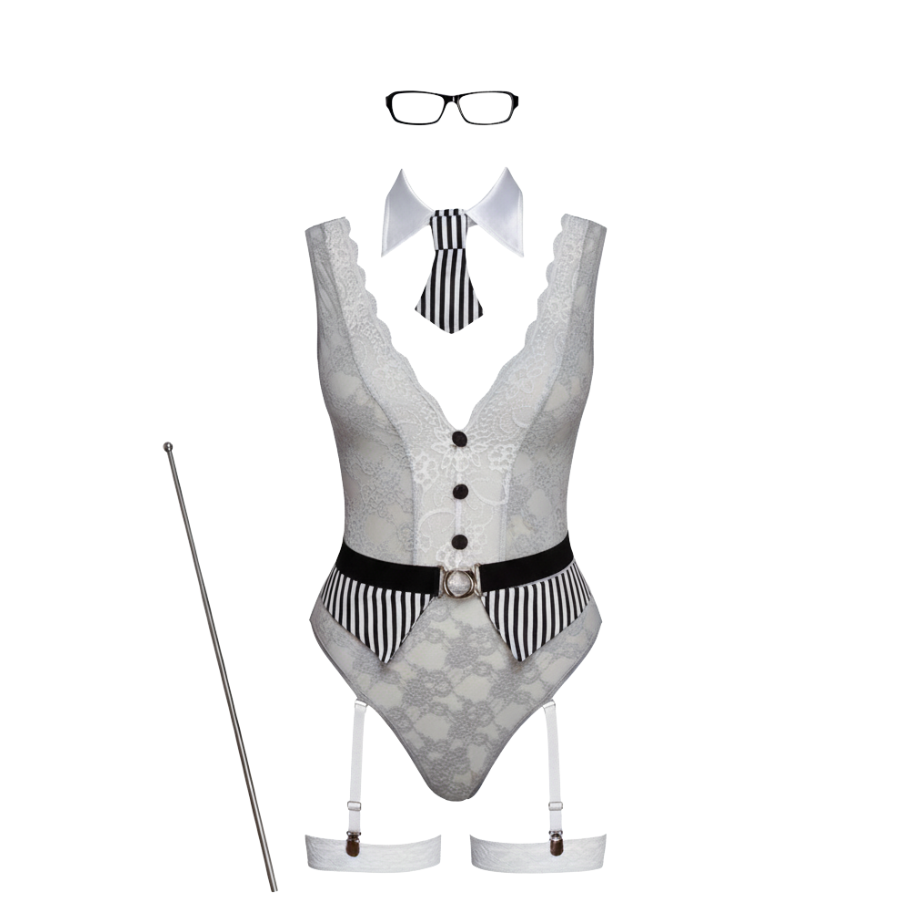 Sexy Secretary Costume six-piece