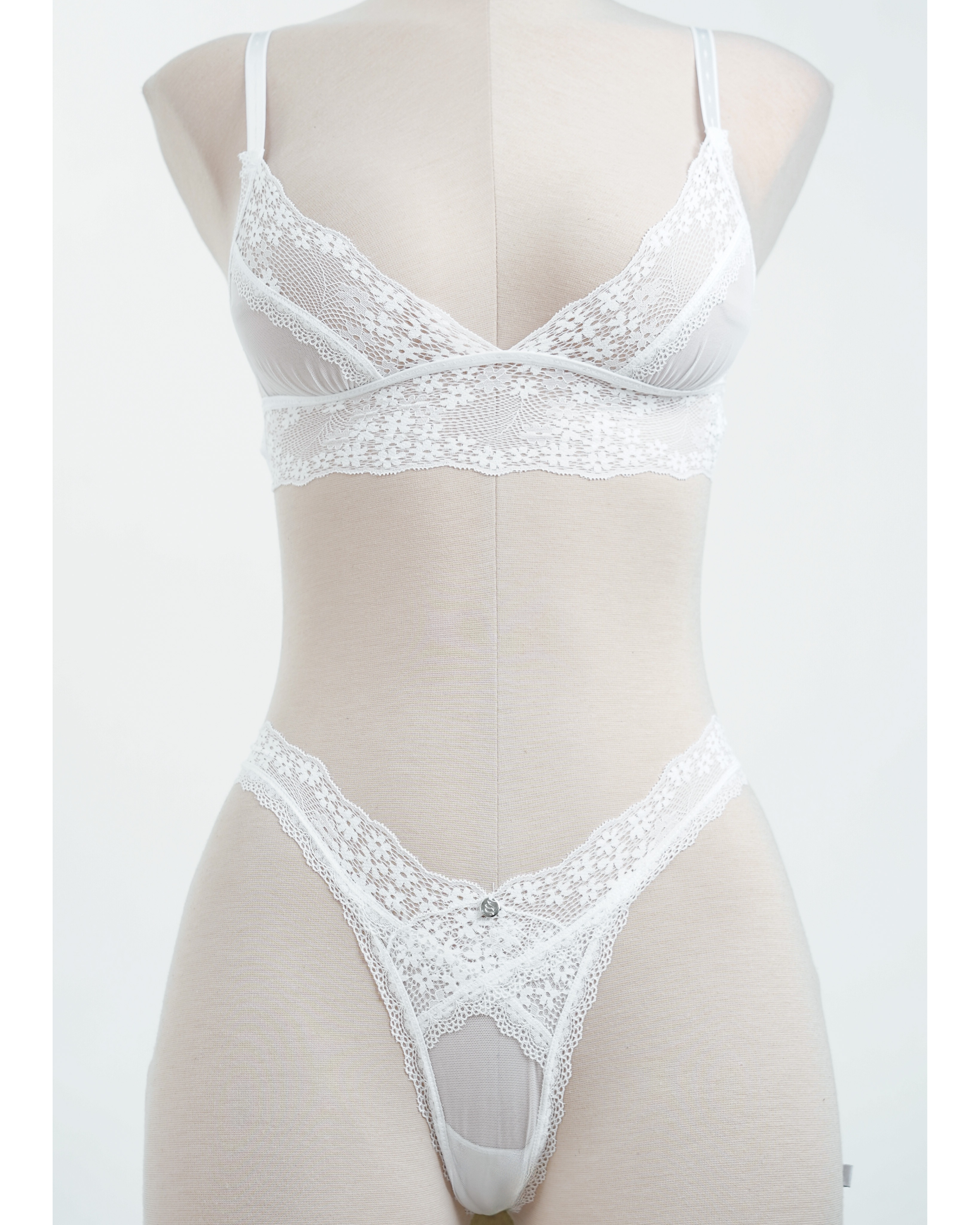 Floral Lace Lingerie Set