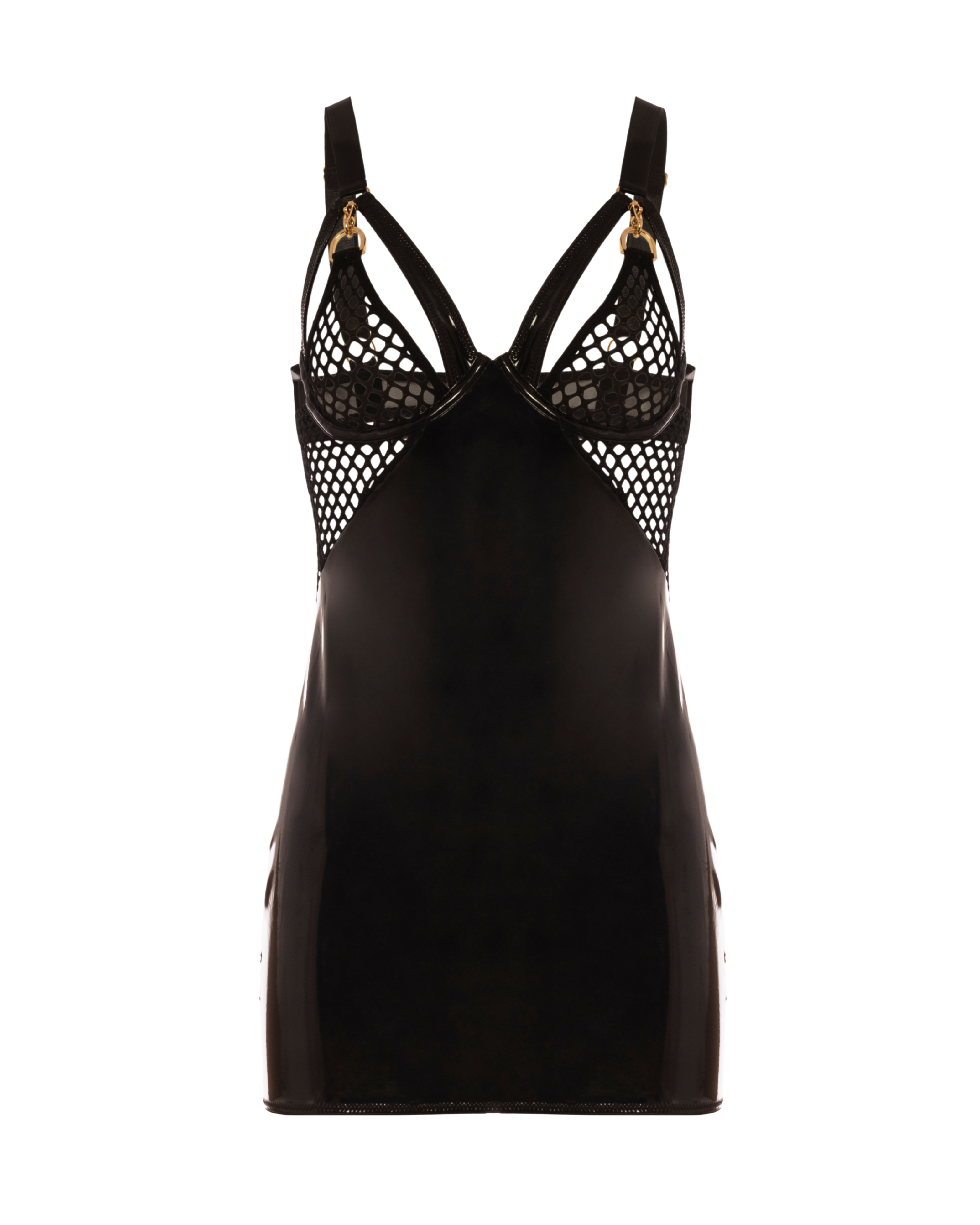 Excitement Cage Babydoll Dress
