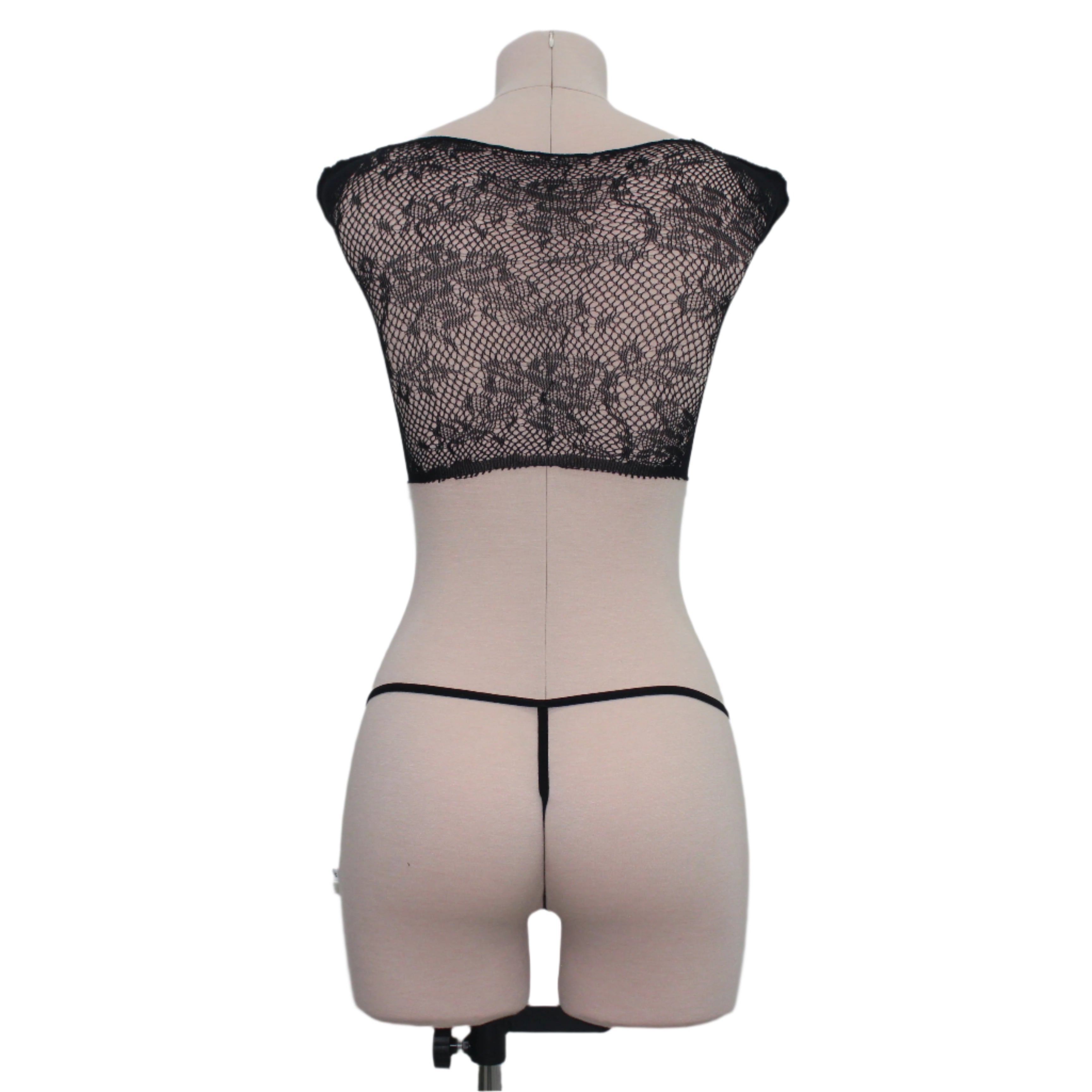 Long Sleeve Fishnet - Eiffel Boudoir