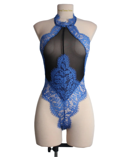 Flirt Teal Temptation Teddy - Eiffel Boudoir