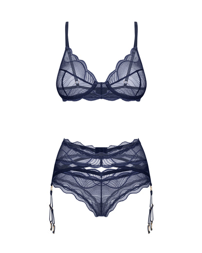 Nightly Blue Set - Eiffel Boudoir