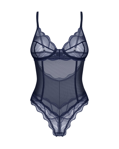 Nightly Blue Teddy - Eiffel Boudoir