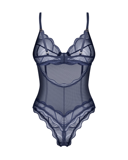 Nightly Blue Teddy - Eiffel Boudoir