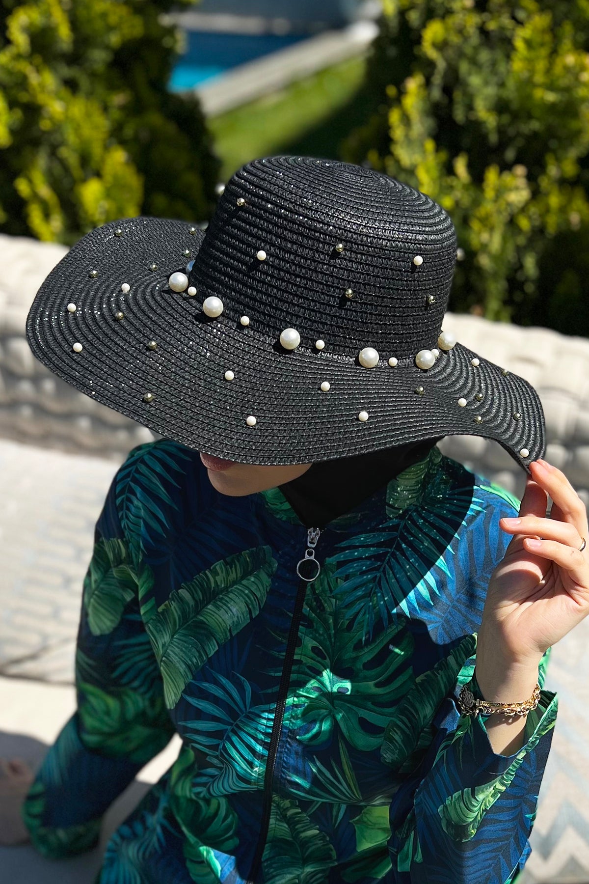 Pearl Straw Hat